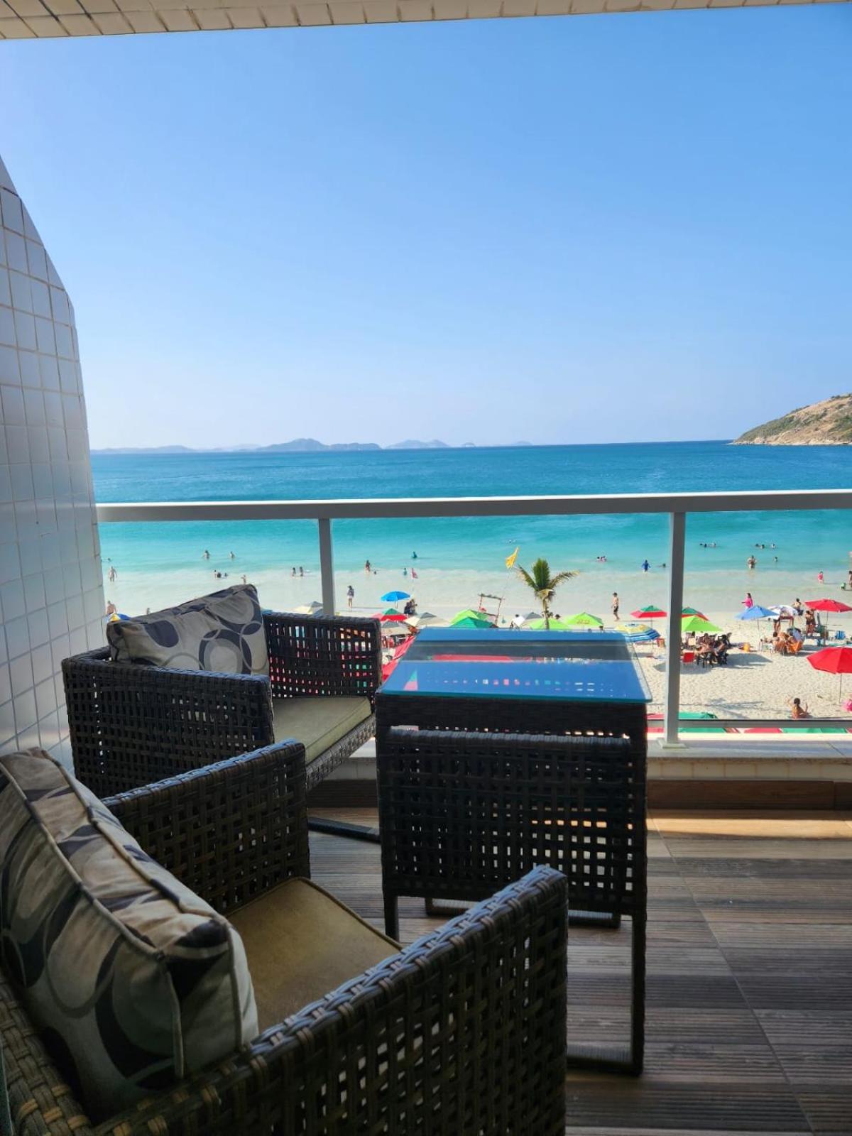Vista mar- 3 quartos, piscina e churrasqueira na Prainha Arraial do Cabo Exterior foto